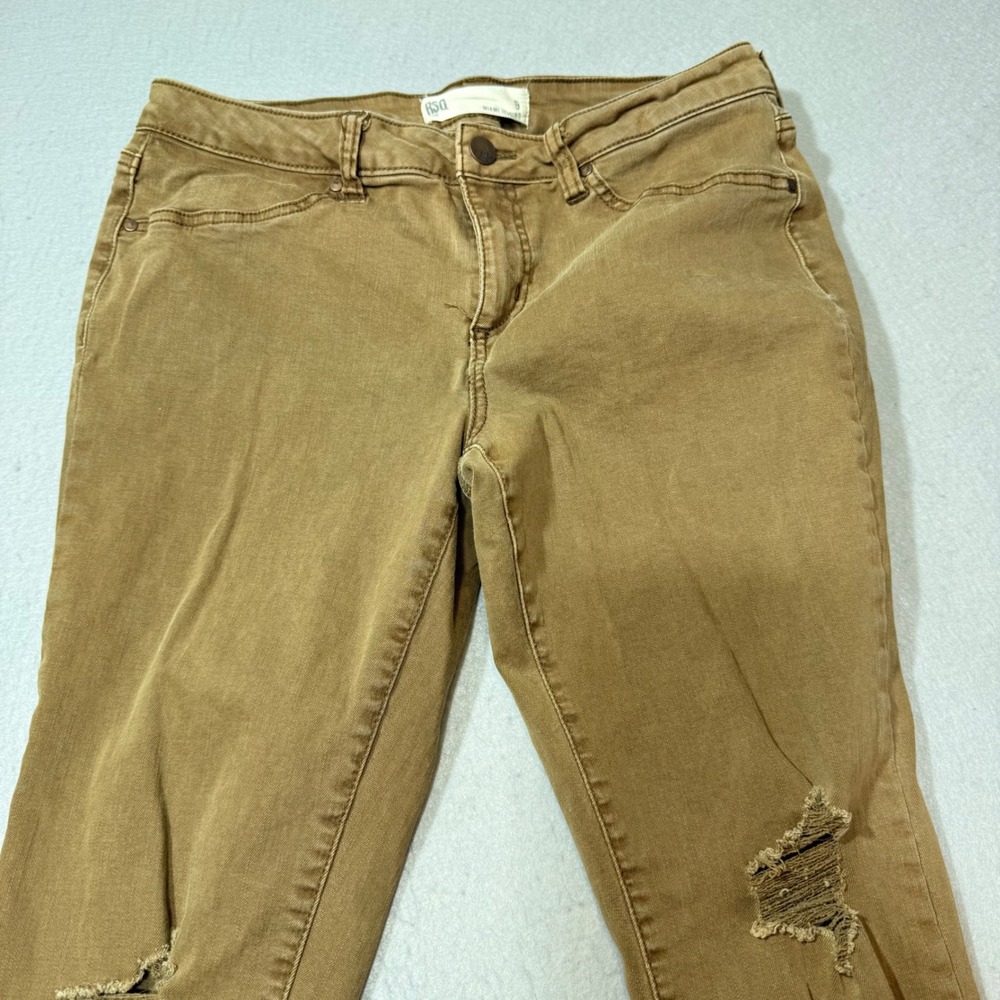 RSQ Jeans Women's Size 9 Brown Miami Jegging Distressed Skinny Leg